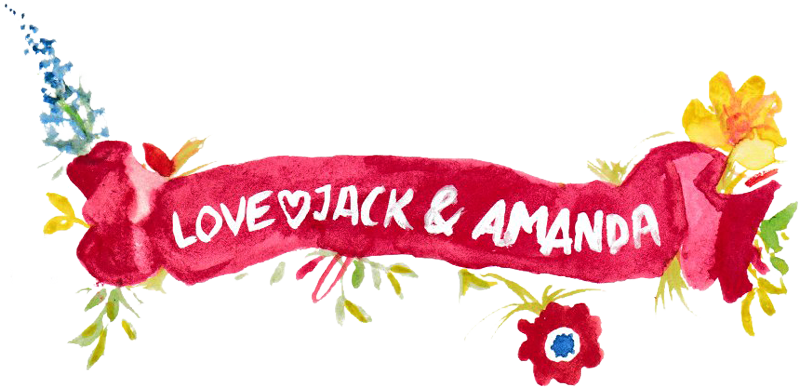 Jack & Amandas Wedding Logo